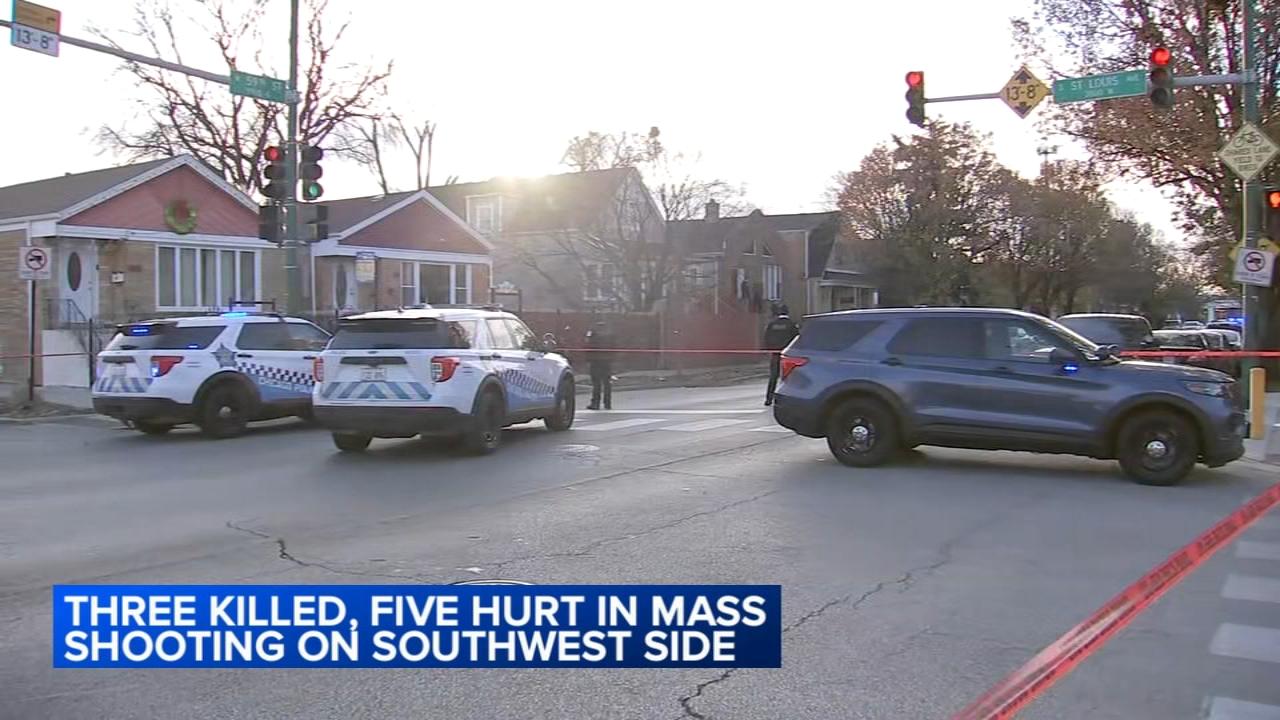 3 Dead, 5 Injured in Chicago Southwest Side Mass Shooting – latest crime update 3 Dead, 5 Injured in Chicago Southwest Side Mass Shooting – latest crime update