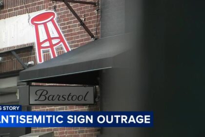 Antisemitic Sign at Barstool Sansom Street in Philadelphia Sparks Outrage; Temple University Student Suspended