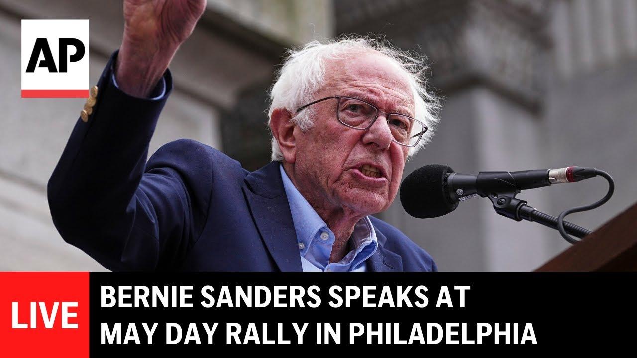 Massive Crowd Floods Philadelphia for Sen. Bernie Sanders May Day Rally; Dozens Arrested Massive Crowd Floods Philadelphia for Sen. Bernie Sanders May Day Rally; Dozens Arrested