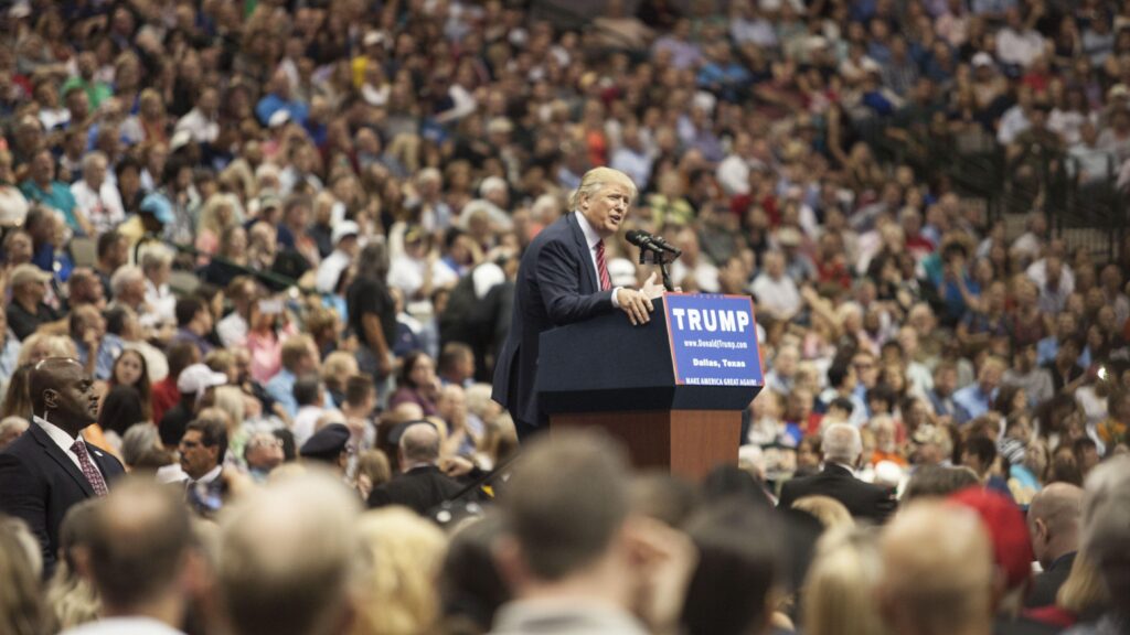 At Massive Dallas Rally, Trump Delivers Speech Focused More on Politics Than Policy At Massive Dallas Rally, Trump Delivers Speech Focused More on Politics Than Policy
