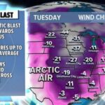 Winter Blast Strikes Much of the US; Chicago Braces for Lake Effect Snow This Afternoon