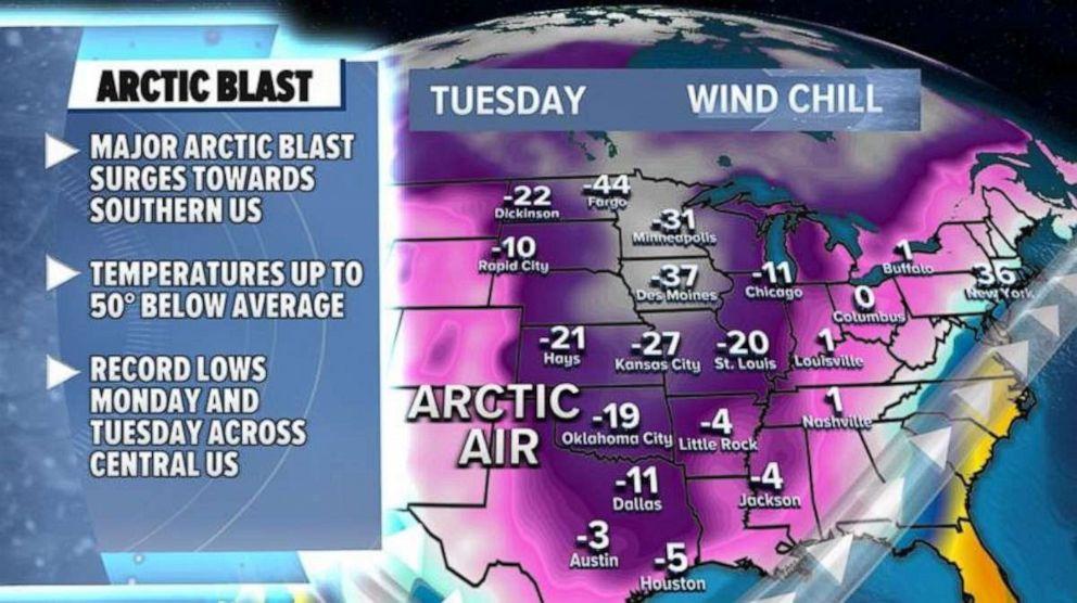 Winter Blast Strikes Much of the US; Chicago Braces for Lake Effect Snow This Afternoon Winter Blast Strikes Much of the US; Chicago Braces for Lake Effect Snow This Afternoon