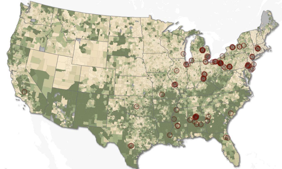 Explore the Interactive Map Revealing U.S. School Segregation by Race and Class Explore the Interactive Map Revealing U.S. School Segregation by Race and Class