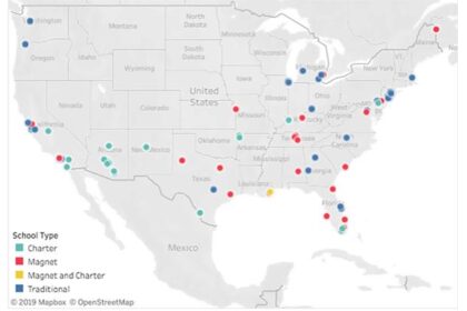 Discover the Locations of the Top 100 Public High Schools Across the Nation
