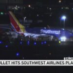 Bullet Hits Southwest Airlines Plane in Dallas Just Before Takeoff