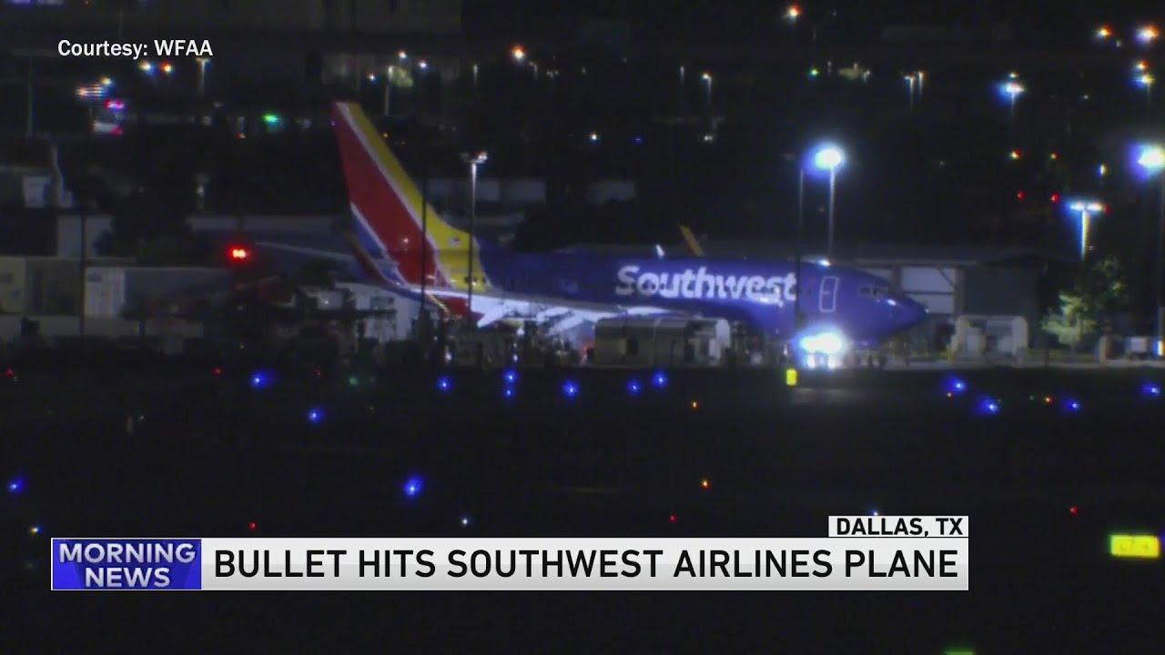 Bullet Hits Southwest Airlines Plane in Dallas Just Before Takeoff Bullet Hits Southwest Airlines Plane in Dallas Just Before Takeoff