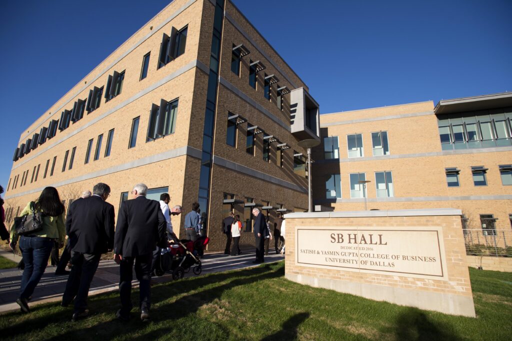Discover Excellence at the Satish & Yasmin Gupta College of Business, University of Dallas Discover Excellence at the Satish & Yasmin Gupta College of Business, University of Dallas