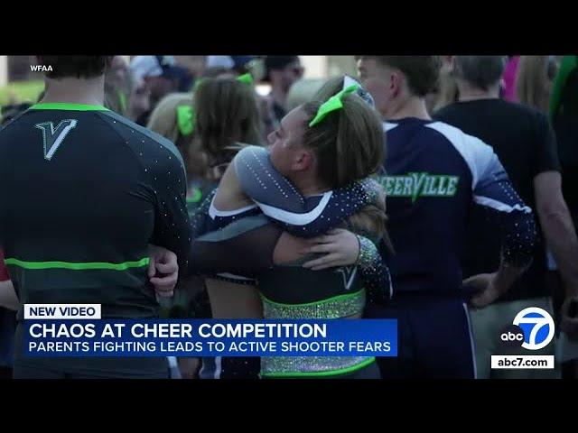 Video: Fight Among Parents Prompts “Shooting Scare” at Dallas Cheerleading Event – NDTV Video: Fight Among Parents Prompts “Shooting Scare” at Dallas Cheerleading Event – NDTV