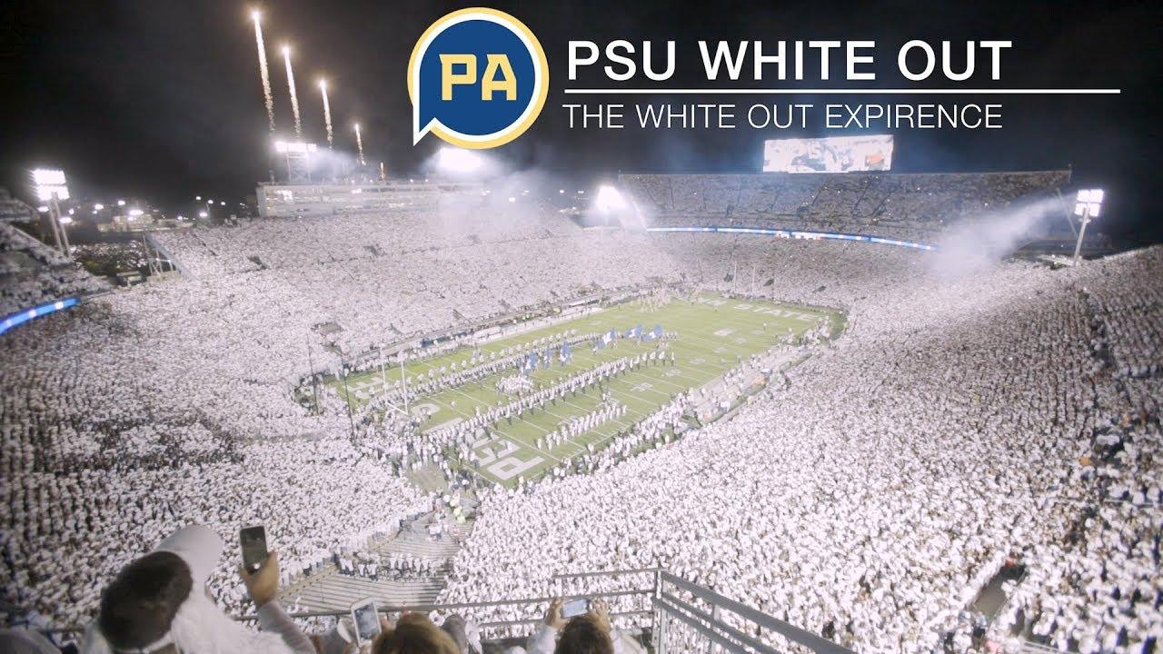 Experience Penn State’s White Out Game Against Washington Like Never Before! Experience Penn State’s White Out Game Against Washington Like Never Before!