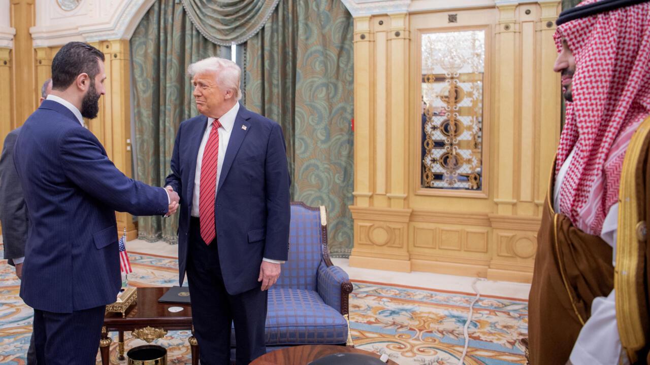 Trump Announces U.S. Will Lift Sanctions on Syria to ‘Give Them a Chance at Greatness’ Trump Announces U.S. Will Lift Sanctions on Syria to ‘Give Them a Chance at Greatness’