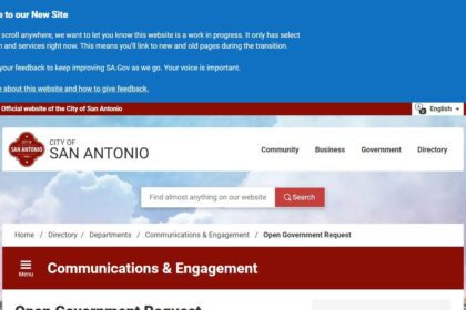 Unlocking Transparency: Exploring the City of San Antonio’s Open Government Request Process