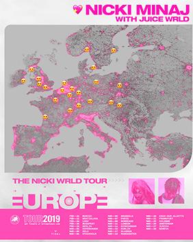 Nicki Minaj Announces Exciting U.S. Tour Stops in Dallas, Vegas, Miami, and More This Fall Nicki Minaj Announces Exciting U.S. Tour Stops in Dallas, Vegas, Miami, and More This Fall