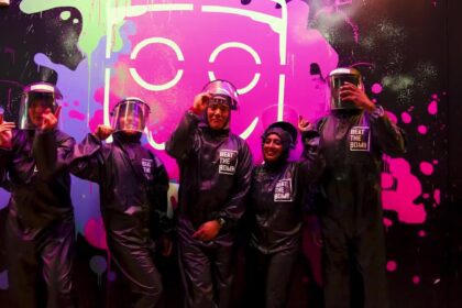 We Got Slimed at Philly’s Exciting New Team-Building Adventure, Beat the Bomb!