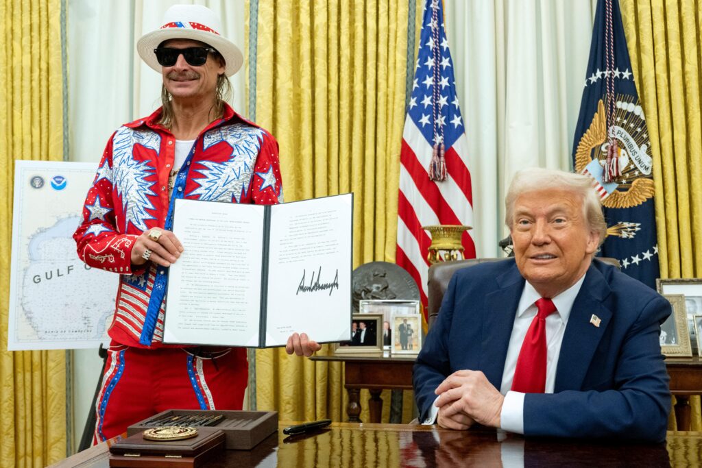 Trump Teams Up with Kid Rock to Crack Down on Ticket Scalping with New Executive Order Trump Teams Up with Kid Rock to Crack Down on Ticket Scalping with New Executive Order