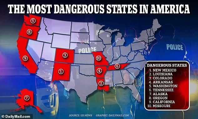 Washington Named One of the Most Dangerous States in the Nation, New Study Reveals Washington Named One of the Most Dangerous States in the Nation, New Study Reveals