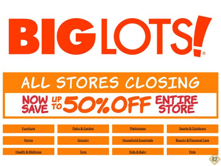 Big Lots Launches Exciting Going Out of Business Sales Across All Stores, Including Texas Big Lots Launches Exciting Going Out of Business Sales Across All Stores, Including Texas