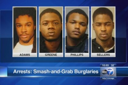 Police Hunt Suspect Caught on Video in South Side Smash-and-Grab Burglaries