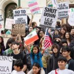 Thousands Rally in Downtown San Antonio to Protest Elon Musk’s ‘Unelected Influence’ on US Government