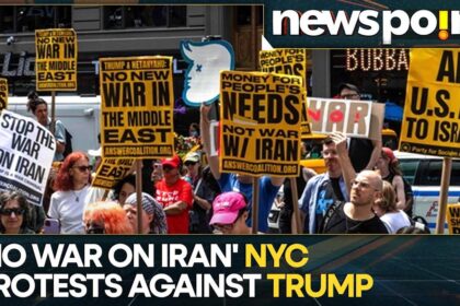 Massive Protests Demand Trump and U.S. Keep Out of Middle East Conflict