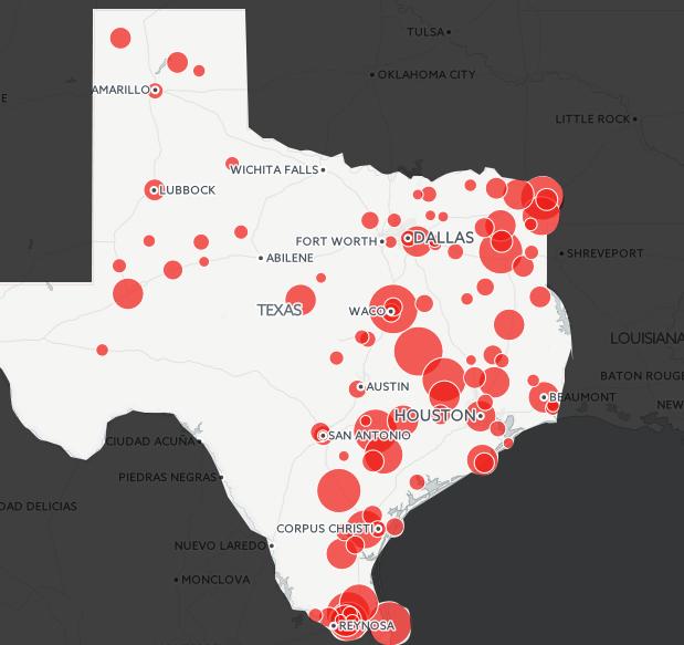 7 Most Dangerous Cities in Texas: From Houston to Corpus Christi 7 Most Dangerous Cities in Texas: From Houston to Corpus Christi