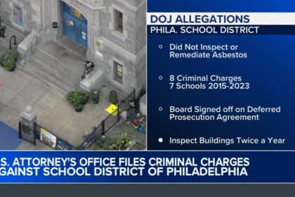 DOJ files criminal charges against School District of Philadelphia over asbestos management – WHYY