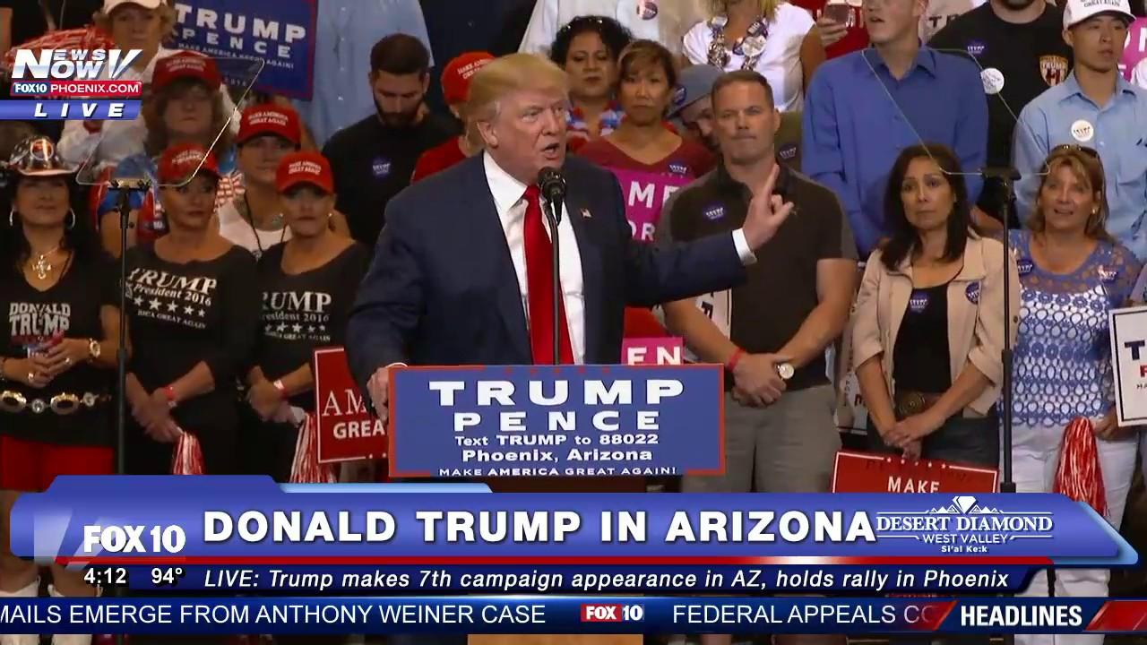 President-Elect Donald Trump Announces Exciting Upcoming Visit to Phoenix President-Elect Donald Trump Announces Exciting Upcoming Visit to Phoenix