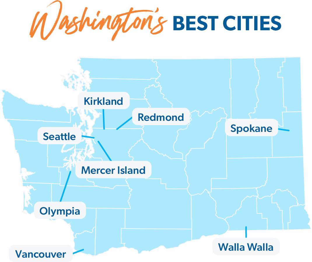 Discover the Top 4 Washington Cities Ranked Among the Best Places to Live in the Nation Discover the Top 4 Washington Cities Ranked Among the Best Places to Live in the Nation