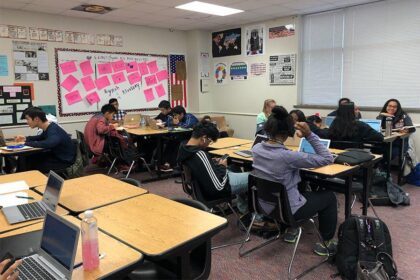 Experience the Excitement: Watching Election Results Live with Mr. Lipman’s AP Government Class