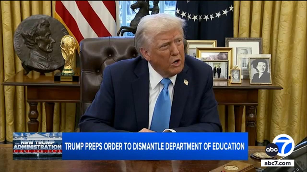 Trump orders a plan to dismantle the Education Department while keeping some core functions – NewsNation Trump orders a plan to dismantle the Education Department while keeping some core functions – NewsNation