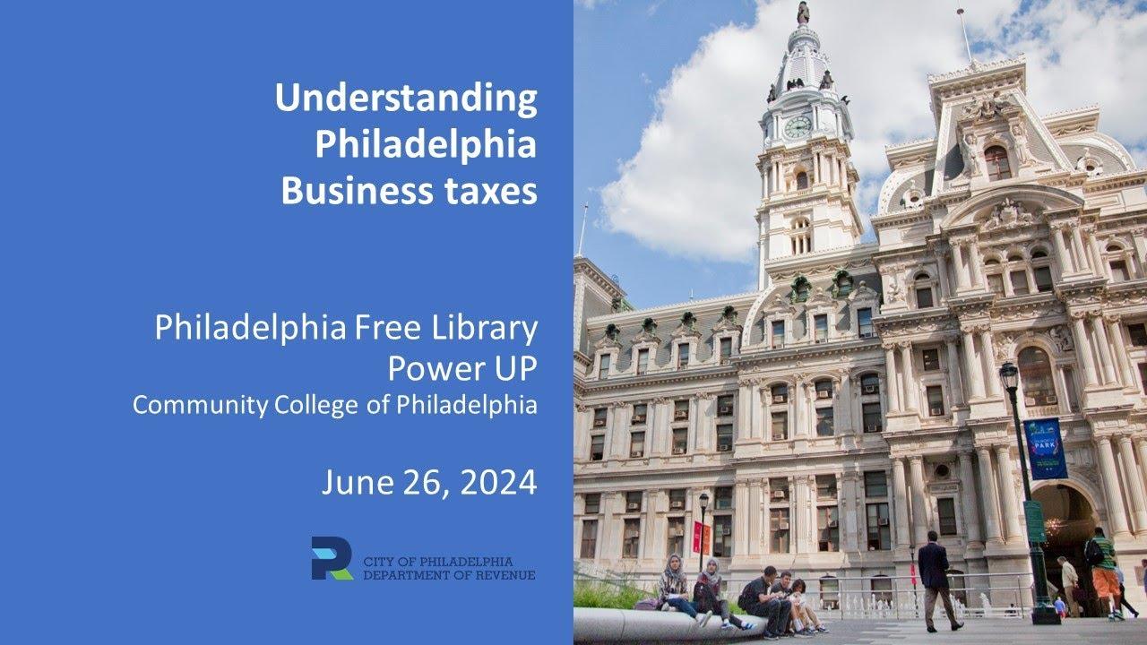 Philadelphia’s Bold New Move to Slash Business Taxes Philadelphia’s Bold New Move to Slash Business Taxes