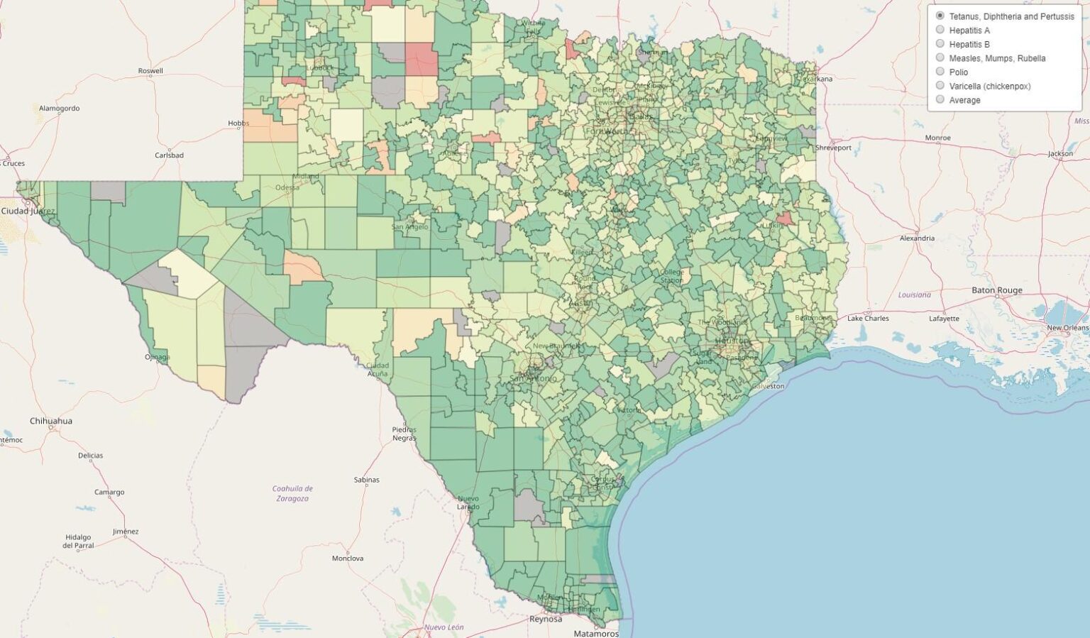 Map: These Texas schools have low measles vaccination rates – Dallas News Map: These Texas schools have low measles vaccination rates – Dallas News