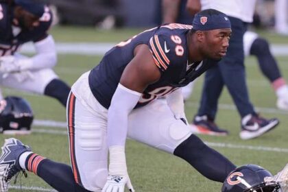 Newly Signed Chicago Bears Pass Rusher Faces Concerning Report from Minicamp
