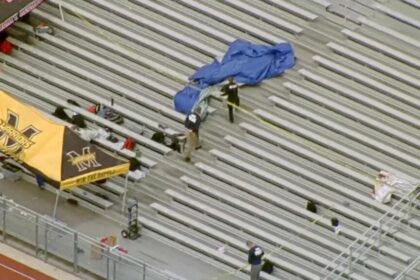 Mother of teen charged with murder speaks out on track meet stabbing – ABC News