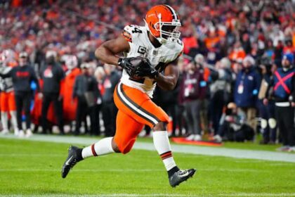 Houston Texans’ New Running Back Nick Chubb Unveils His Jersey Number