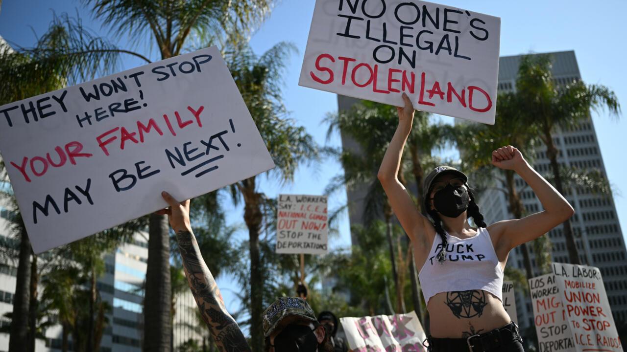 Photos Capture Nationwide Uprising Against Immigration Raids Photos Capture Nationwide Uprising Against Immigration Raids