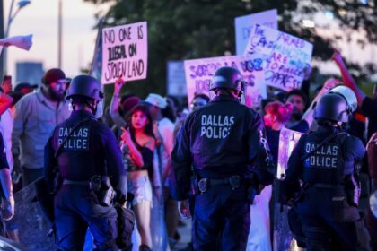 Protesters Rally Outside Dallas ICE Center in Powerful Demonstration