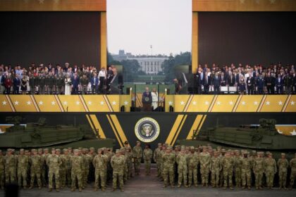 Trump Leads Military Parade Amid Nationwide Protests Against His Administration