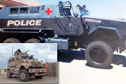 San Diego School District’s New 18-Ton Armored Vehicle Sparks Controversy