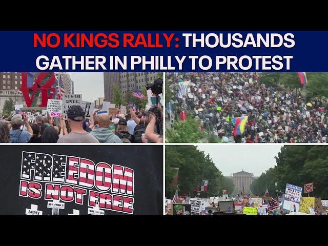 Thousands Gather in Downtown Philadelphia for Powerful ‘No Kings’ Rally Against Trump Thousands Gather in Downtown Philadelphia for Powerful ‘No Kings’ Rally Against Trump