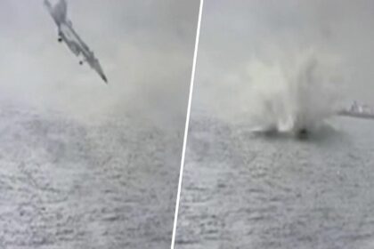 U.S. Navy Jet Crashes into San Diego Harbor, Crew Ejects Safely