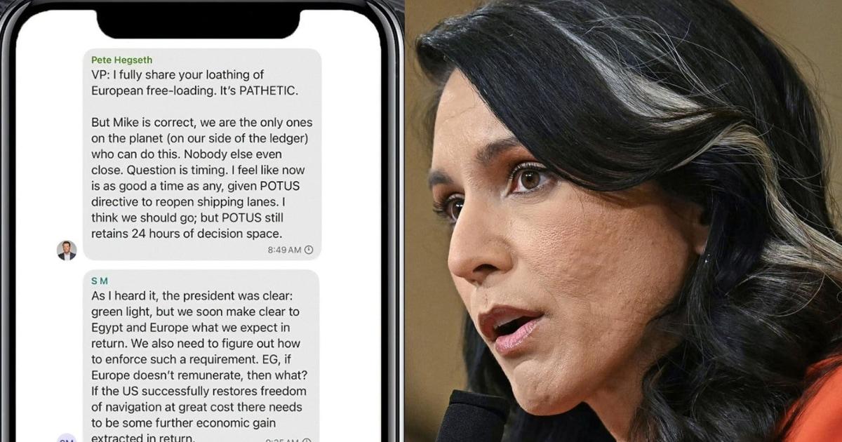 WATCH: Gabbard Faces Intense Questioning Over Involvement in Signal Chat Linked to Leaked War Plans WATCH: Gabbard Faces Intense Questioning Over Involvement in Signal Chat Linked to Leaked War Plans