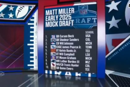 2025 NFL Mock Draft: Patriots Poised to Make Big Move with No. 1 Pick