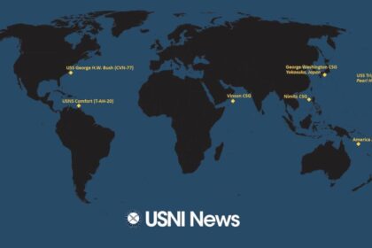 USNI News Fleet and Marine Tracker: June 16, 2025 – USNI News