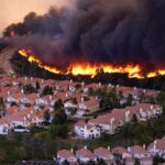 Relentless Santa Ana Winds Spark Wildfires, Forcing Evacuations Near San Diego