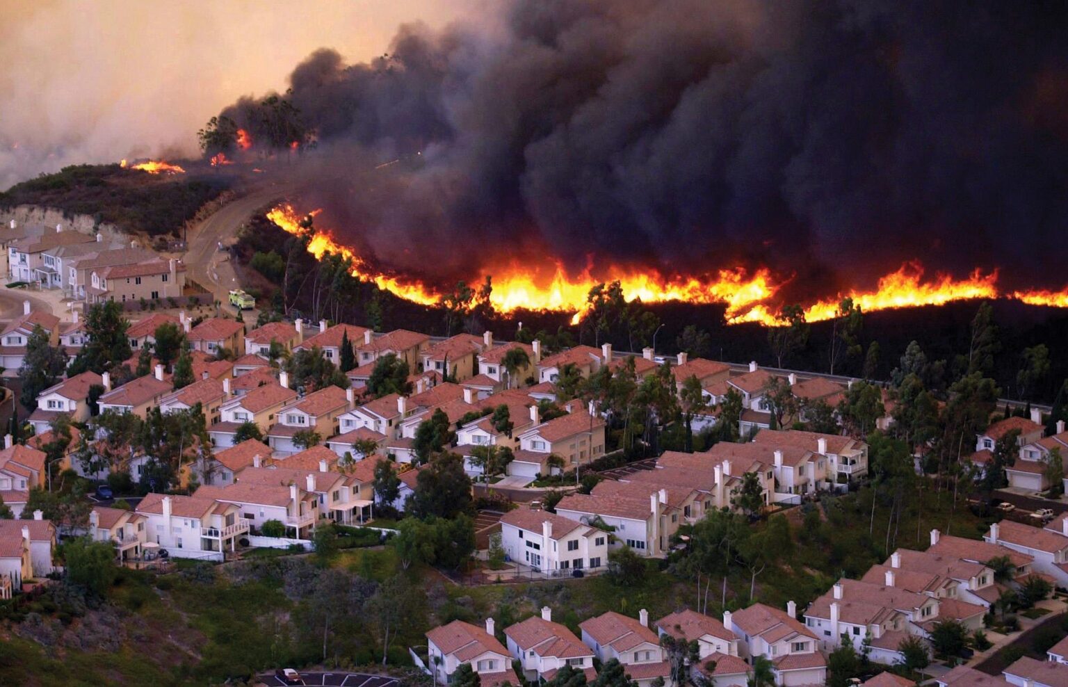 Relentless Santa Ana Winds Spark Wildfires, Forcing Evacuations Near San Diego Relentless Santa Ana Winds Spark Wildfires, Forcing Evacuations Near San Diego