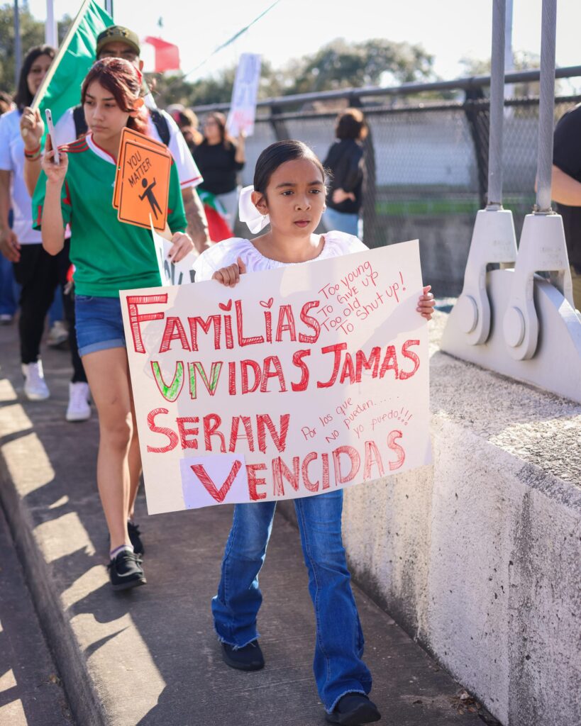 Hundreds Rally in Houston and San Antonio to Protest Immigration Crackdowns at Workplaces and Courthouses Hundreds Rally in Houston and San Antonio to Protest Immigration Crackdowns at Workplaces and Courthouses