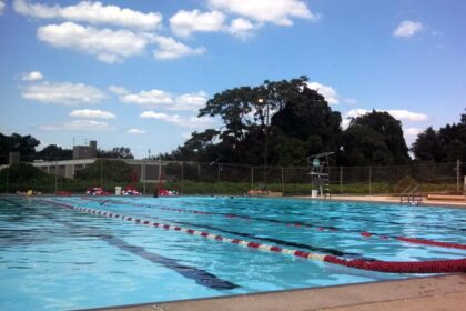 Families and Kids Cool Off with Fun and Splash at Kelly Pool in West Philadelphia