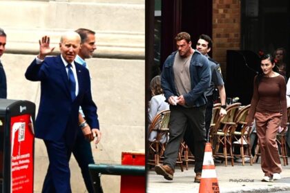 Joe Biden Seen Dining in Philadelphia Amid Filming of Hit Series “Reacher” Nearby
