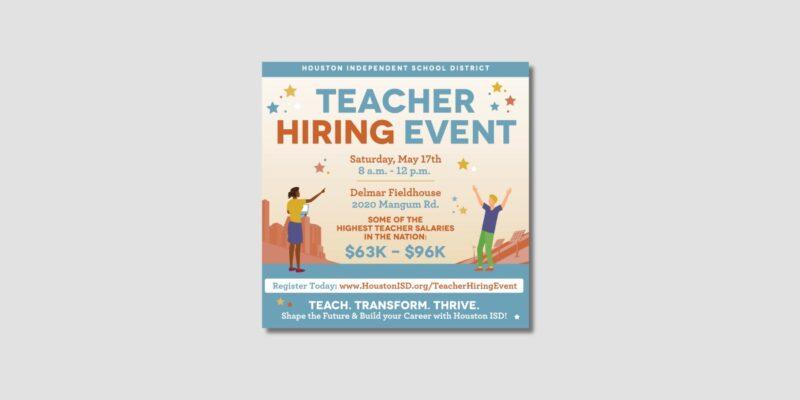 Houston ISD Rushes to Hire Over 350 Teachers Ahead of New School Year Houston ISD Rushes to Hire Over 350 Teachers Ahead of New School Year