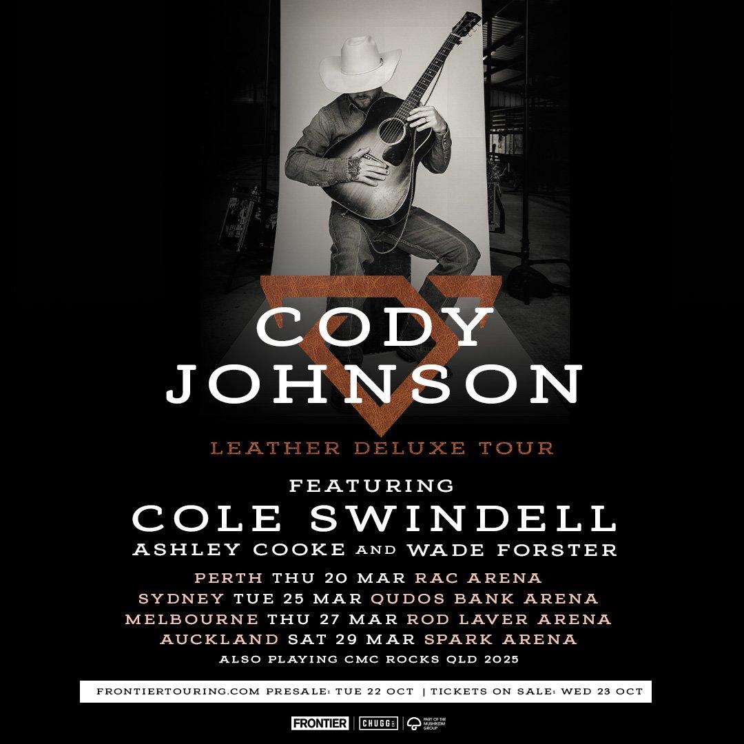 Cody Johnson Announces San Antonio Date on 2025 Tour Cody Johnson Announces San Antonio Date on 2025 Tour